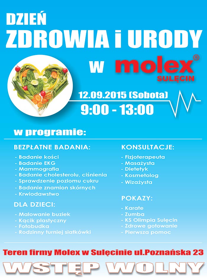 Dzień medyczny Molex Sulęcin 2015