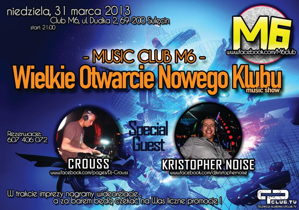 W niedzielę wielkie otwarcie klubu muzycznego