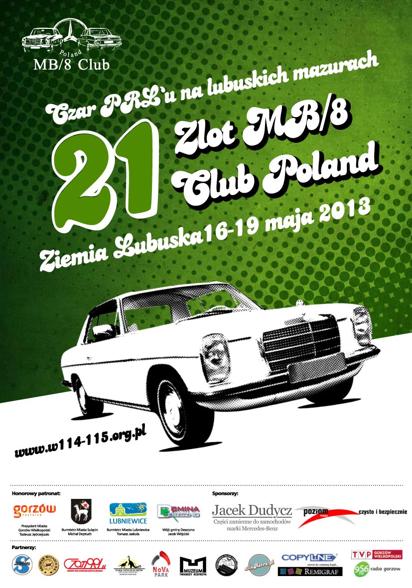 XXI Ogólnopolski Zlot Miłośników Zabytkowych Mercedesów – start w Sulęcinie