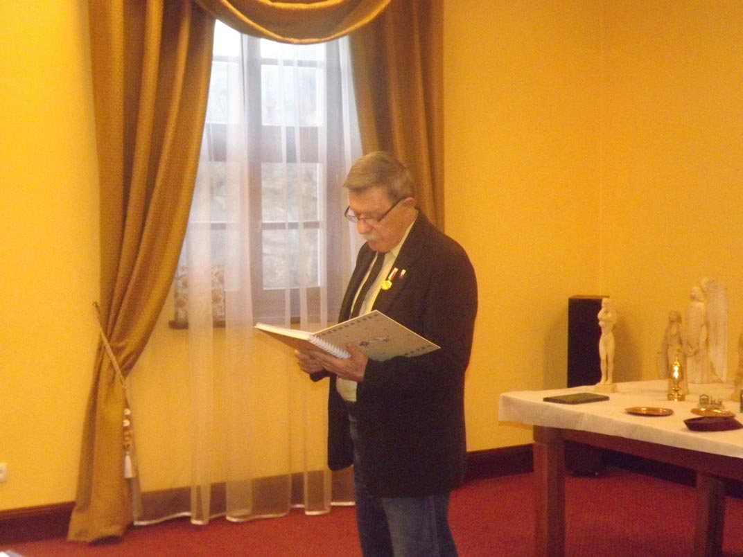 Stanisław Suliński w Domu Joannitów