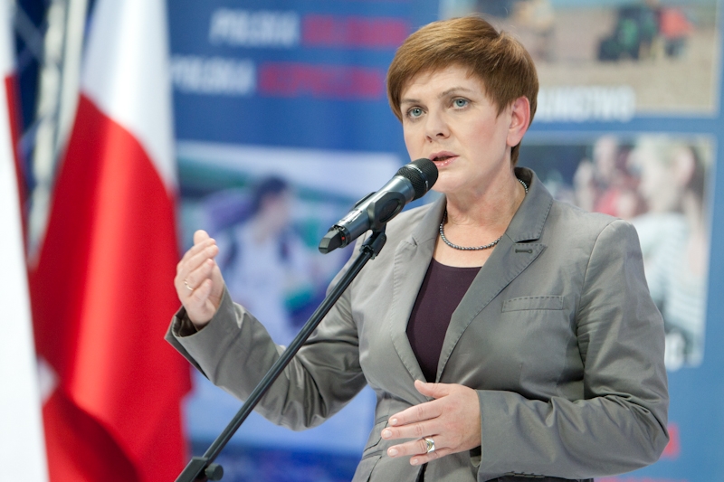 Beata Szydło w Sulęcinie