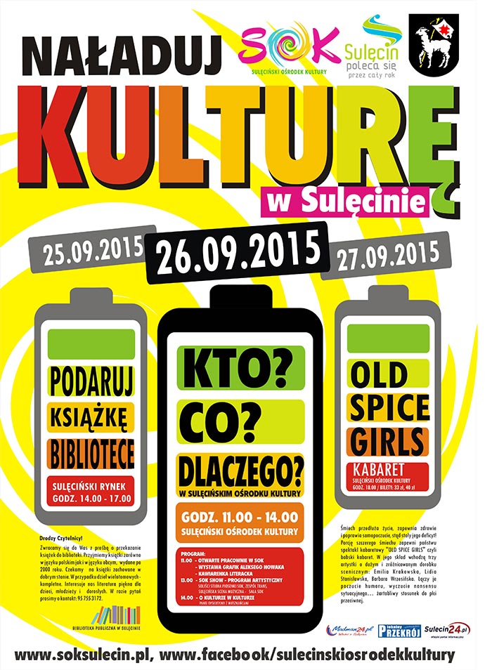 Naładuj kulturę w Sulęcinie – kolejna akcja SOK