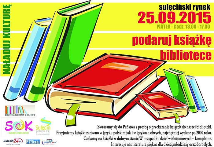 Podaruj książkę Bibliotece