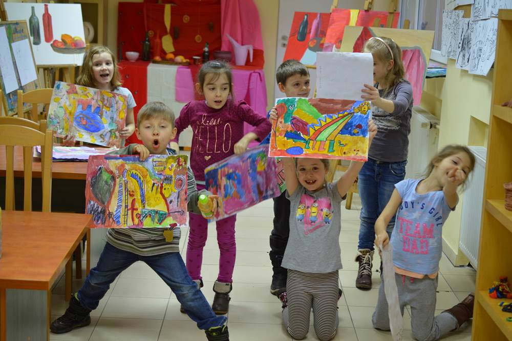 Pracownia plastyczna SOK tętni życiem