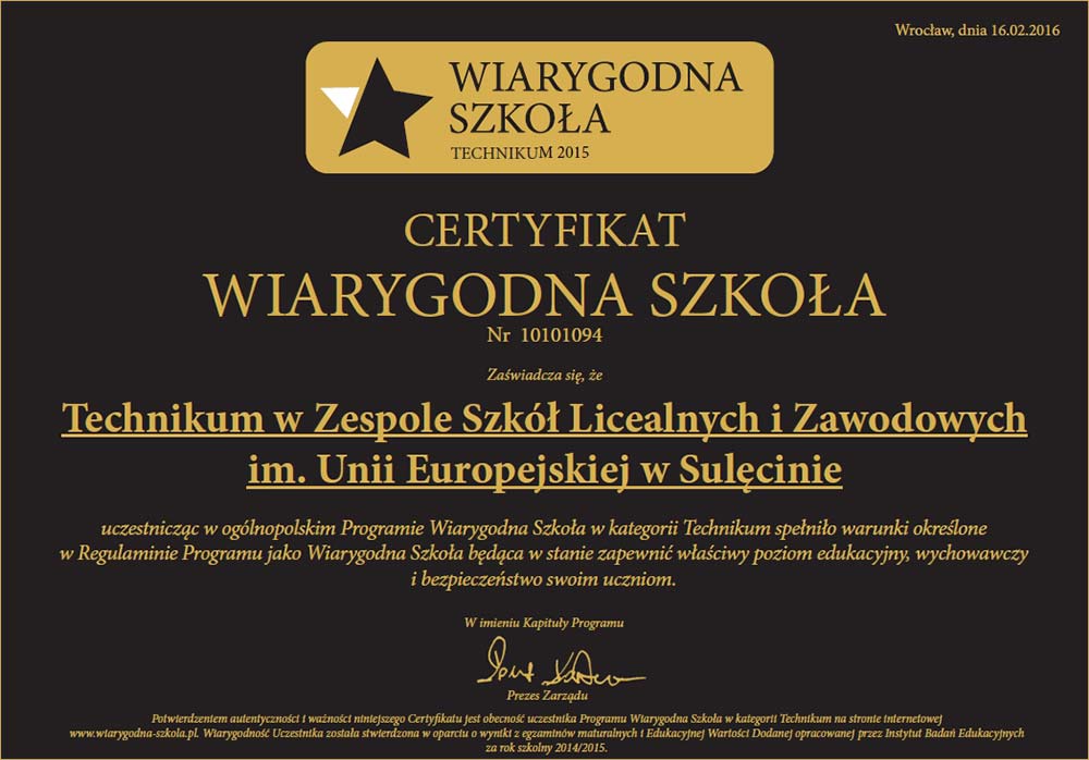 Właściwy kierunek edukacji