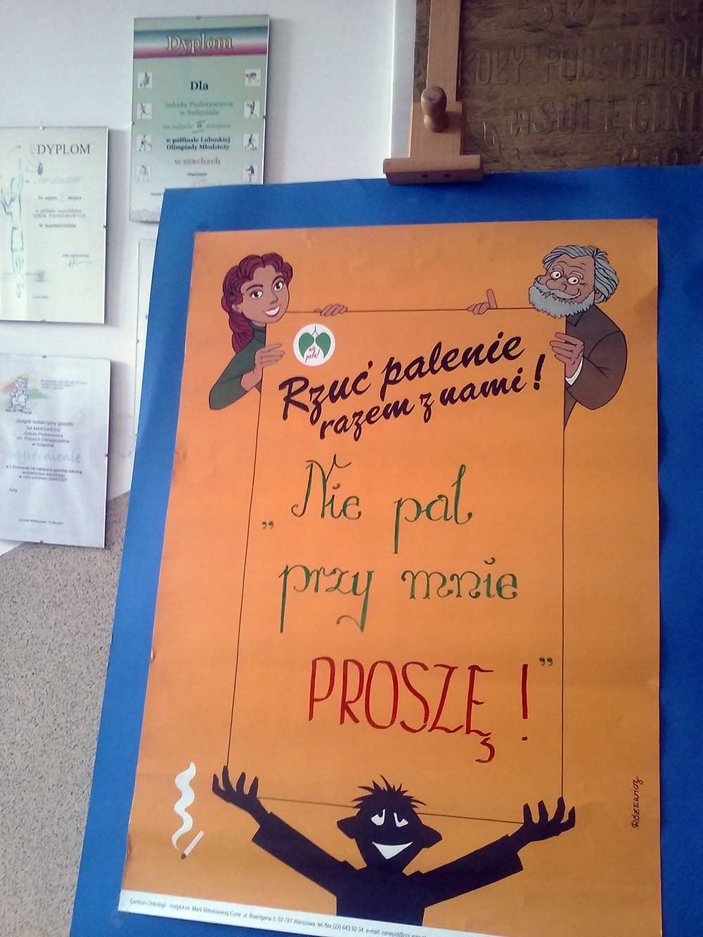 Propagują akcję niepalenia tytoniu