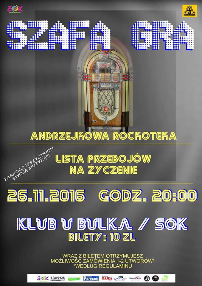 Andrzejkowa Rockoteka u Bulka 26.11.2016
