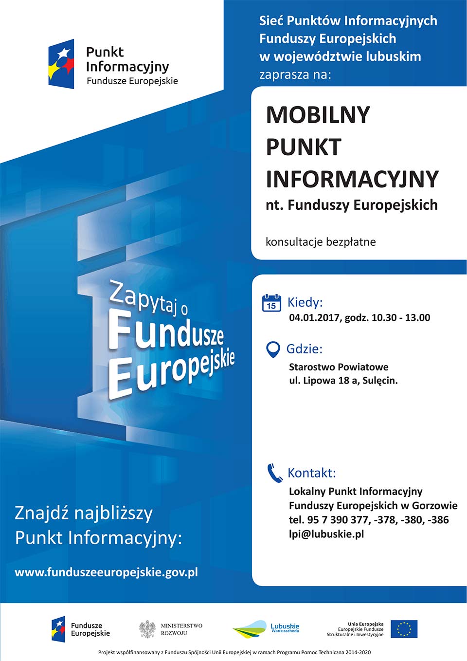 Konsultacje ze specjalistą ds Funduszy UE
