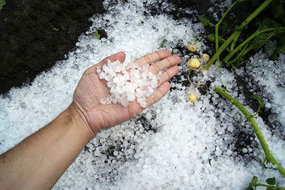 Uwaga na burze z gradem!