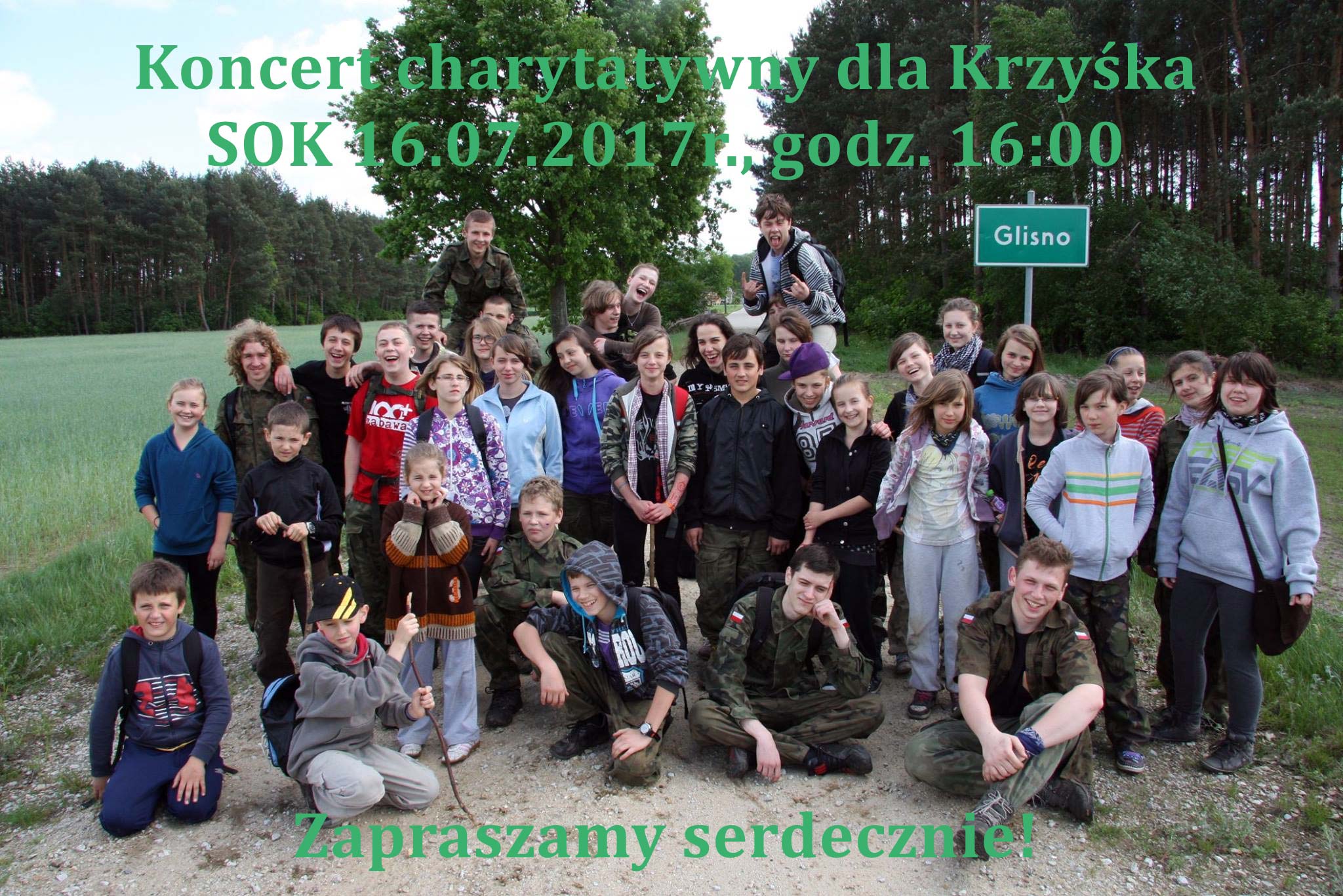 Koncert charytatywny dla Krzysztofa Krawca