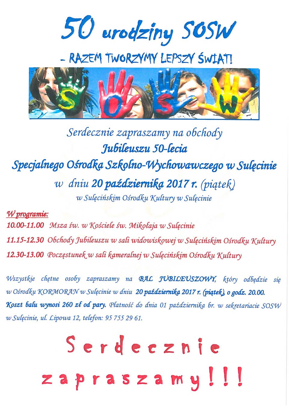 50 lat SOSW w Sulęcinie