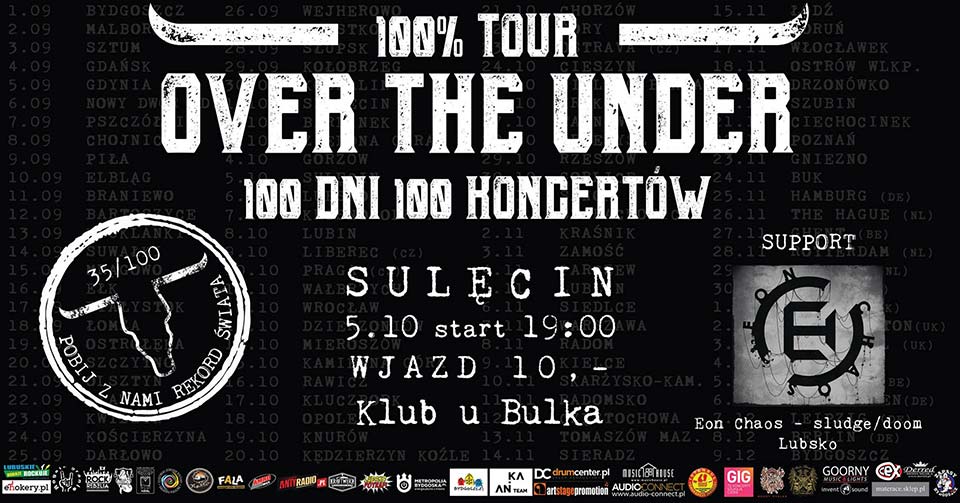 OVER THE UNDER – 100% Tour 05.10.2017