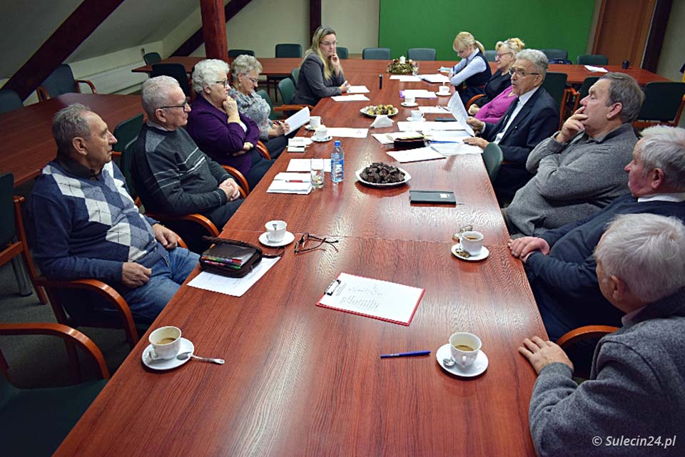Pierwsze posiedzenie Sulęcińskiej Rady Seniorów