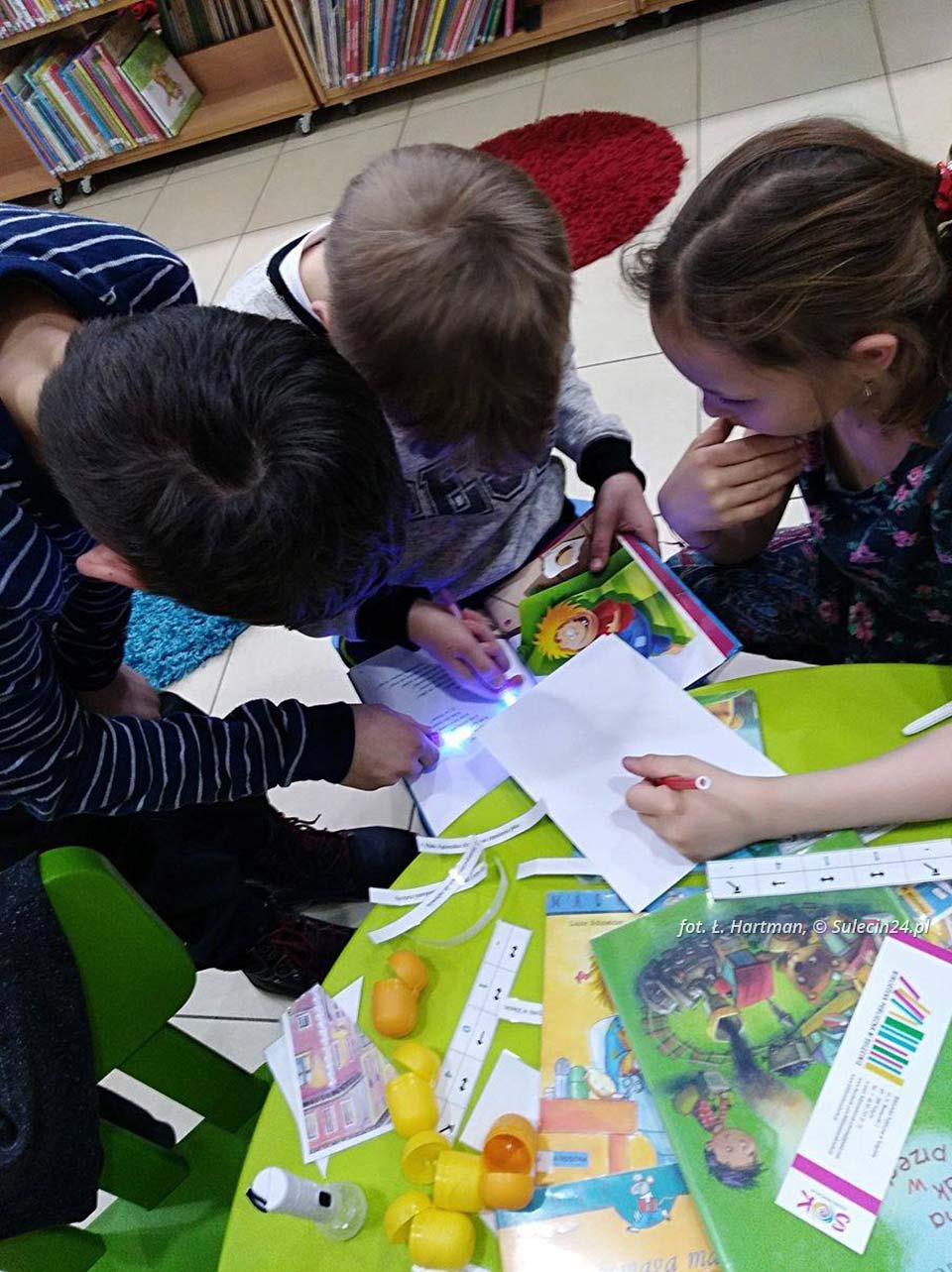 Warsztaty edukacyjne w Bibliotece
