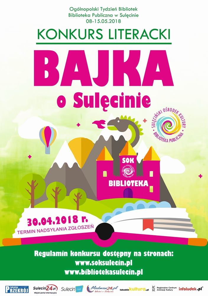 Konkurs literacki „Bajka o Sulęcinie”