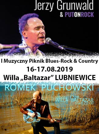 I Muzyczny Piknik w Lubniewicach – Blues-Rock & Country 16-17.08.2019