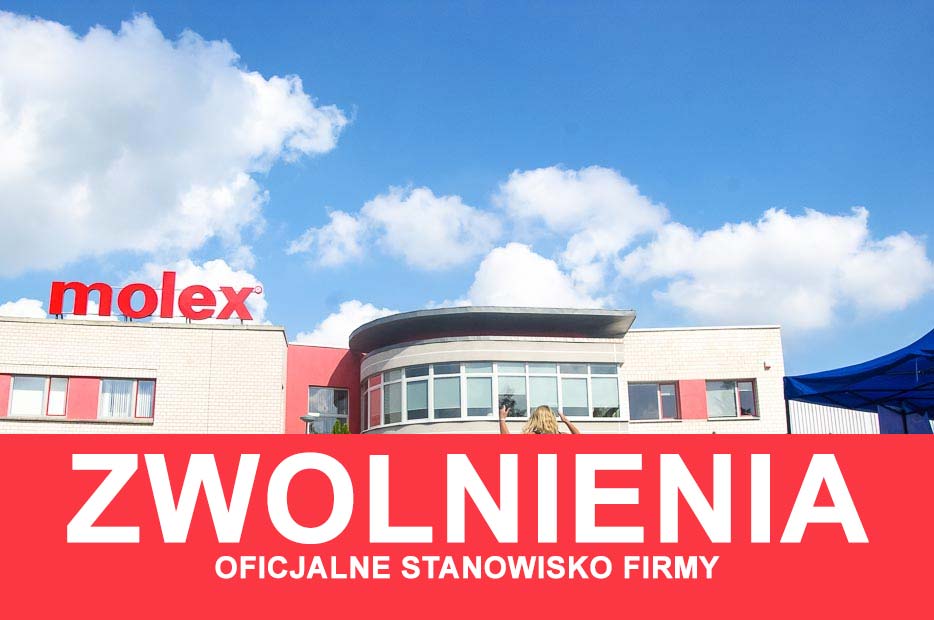 Zwolnienia w Molex – oficjalne stanowisko firmy