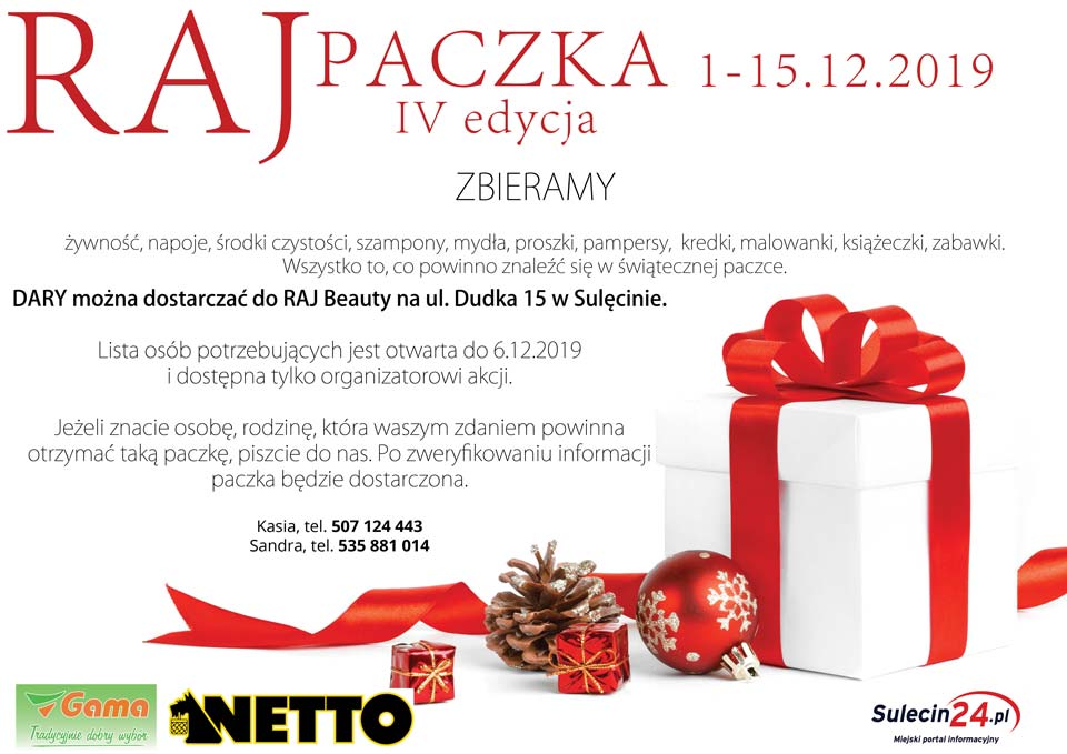 Ruszyła RAJ Paczka 2019