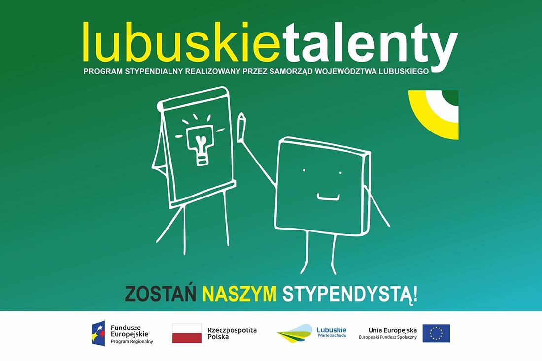 7 talentów z Sulęcina na liście stypendystów „Lubuskie Talenty”