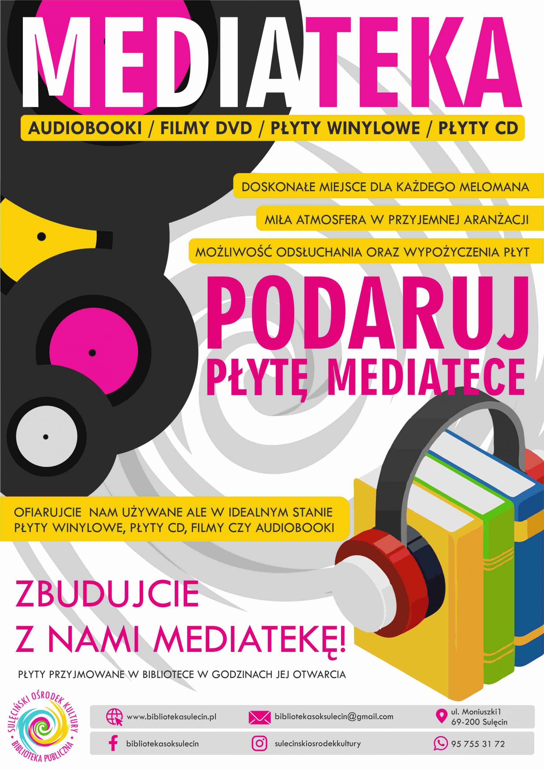 Mediateka rusza w Bibliotece!