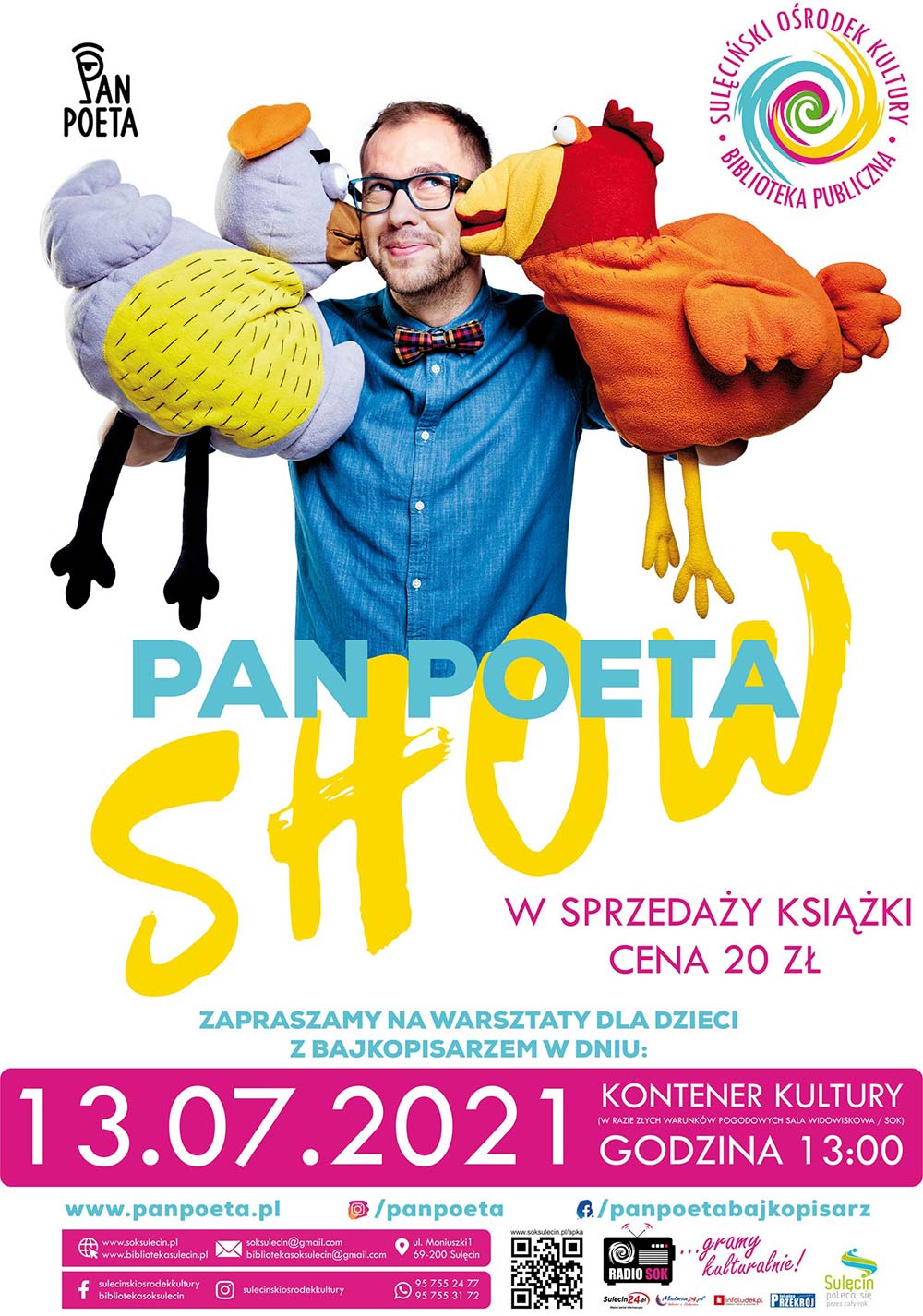 Kura, Paw, Kaczka, Pan Poeta i goście – Show dla dzieci