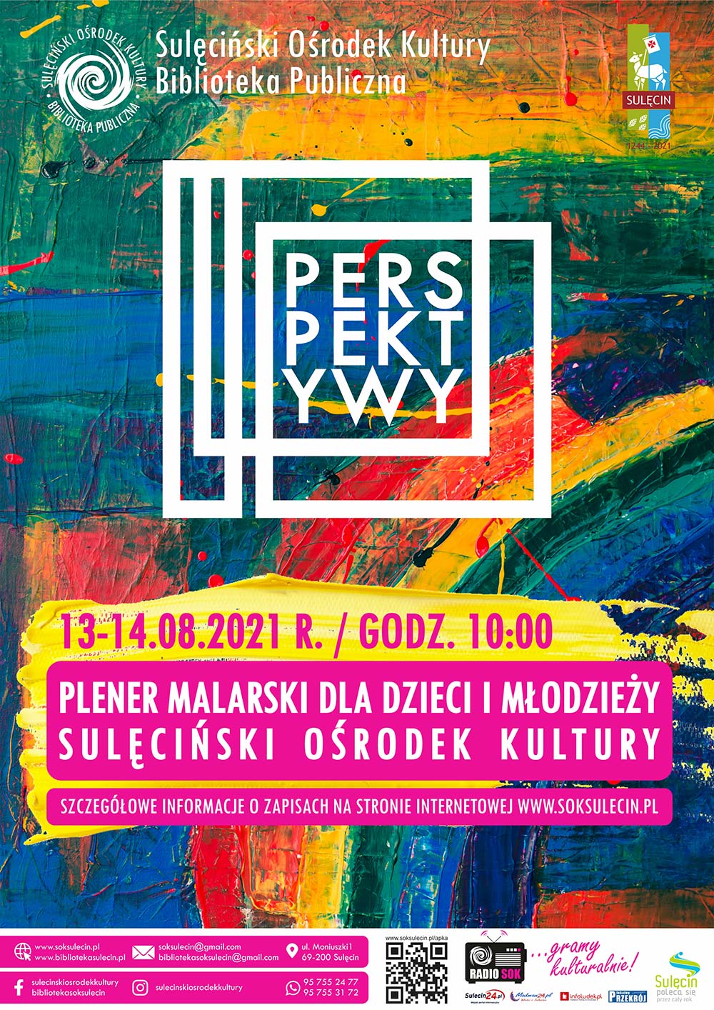 Dwa dni malowania z Sulęcińskim Ośrodkiem Kultury