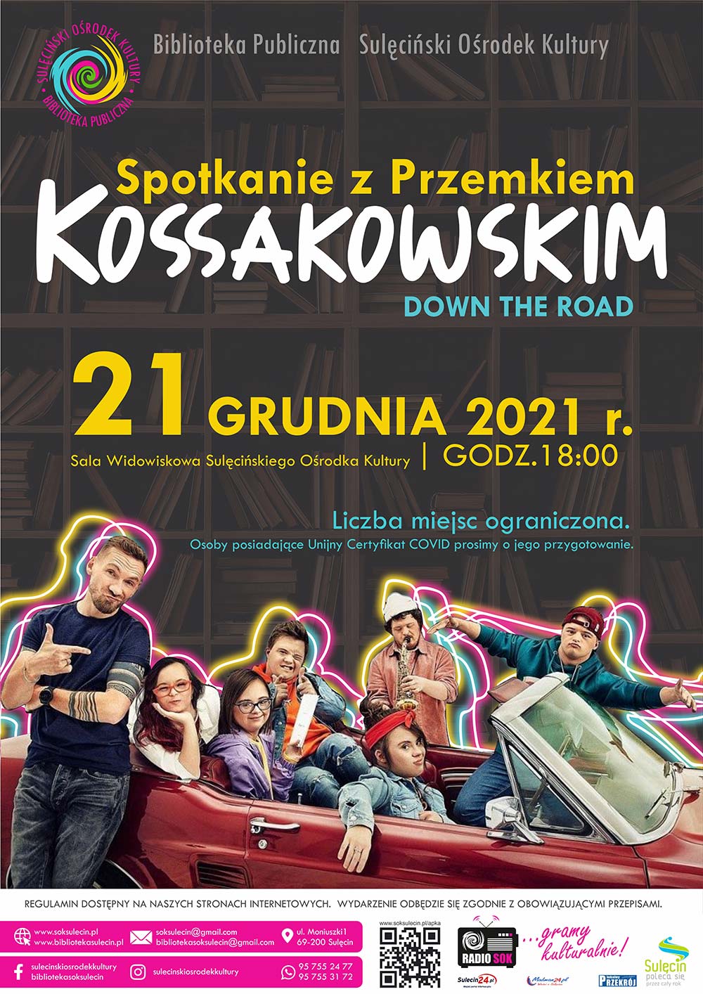 „Down the road”. Spotkanie z Przemkiem Kossakowskim