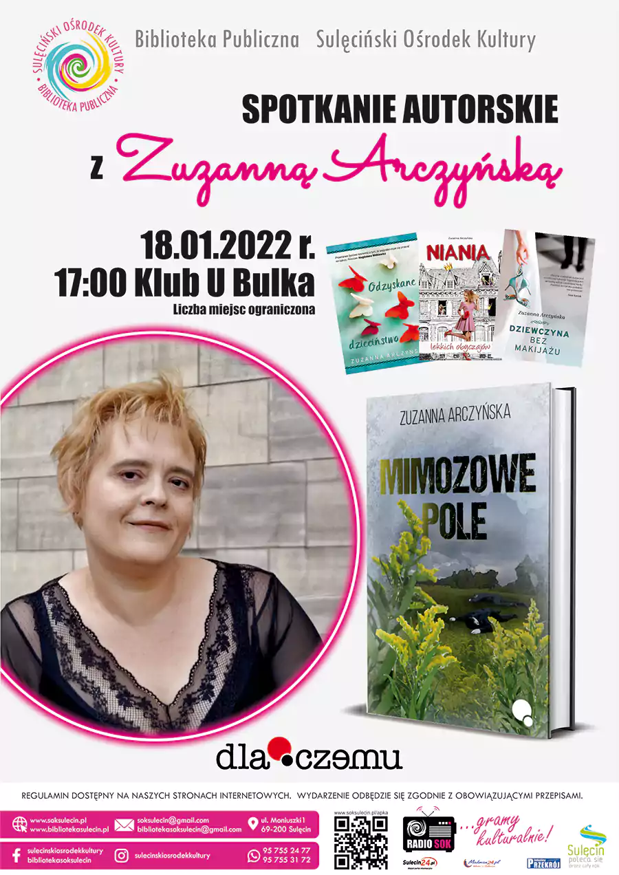 Spotkanie z Zuzanną Arczyńską