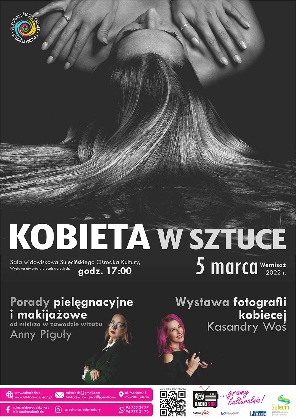 Kobieta w sztuce – wystawa fotografii Kasandry Woś