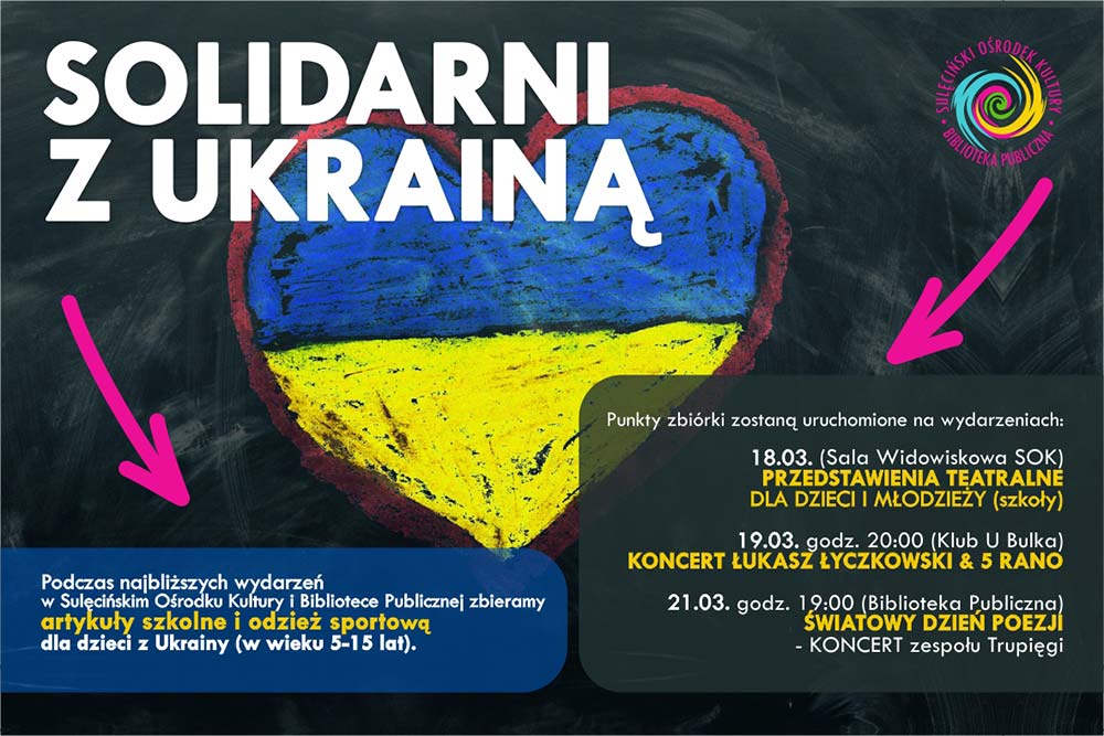 Solidarni z Ukrainą – zbiórka