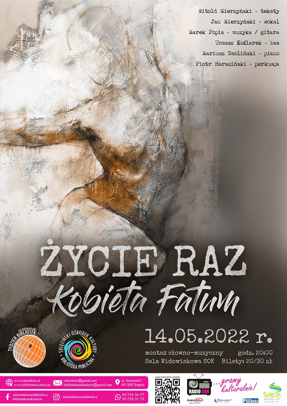 Koncert – ŻYCIE RAZ KOBIETA FATUM