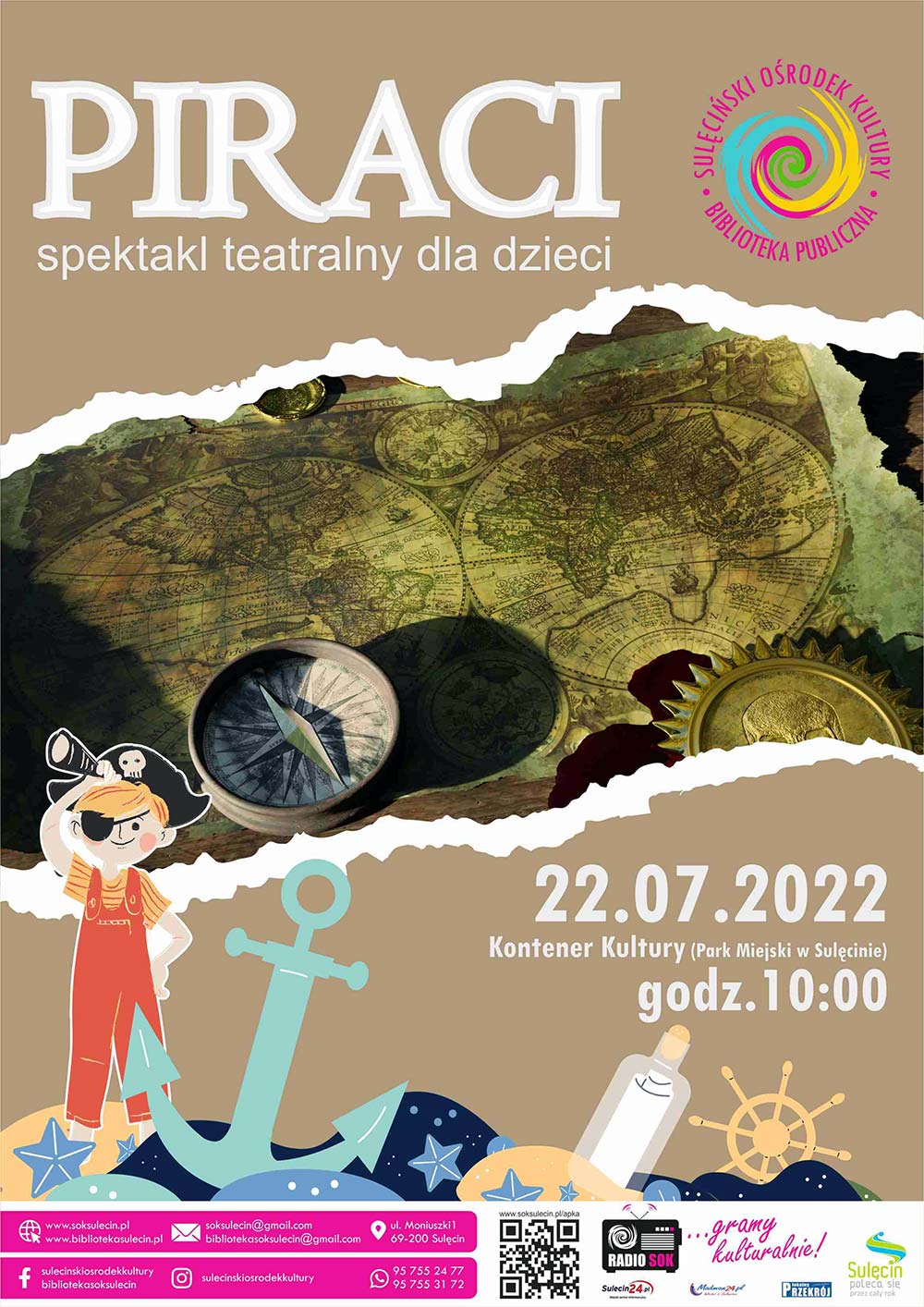 Spektakl teatralny dla dzieci „Piraci” – zapowiedź