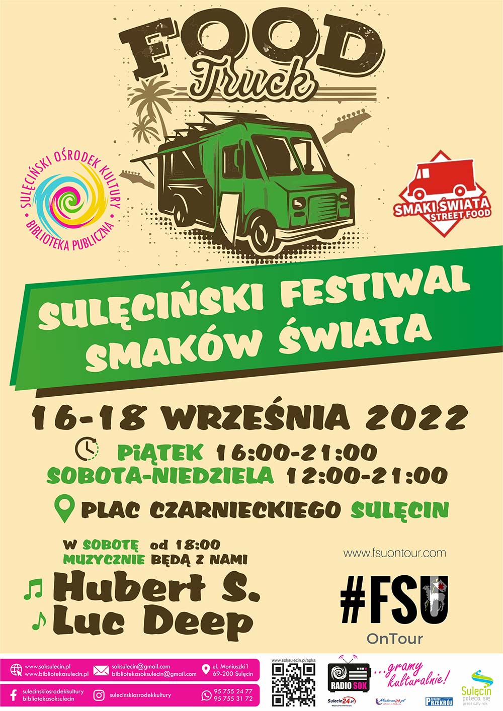 Food trucki powracają do Sulęcina!