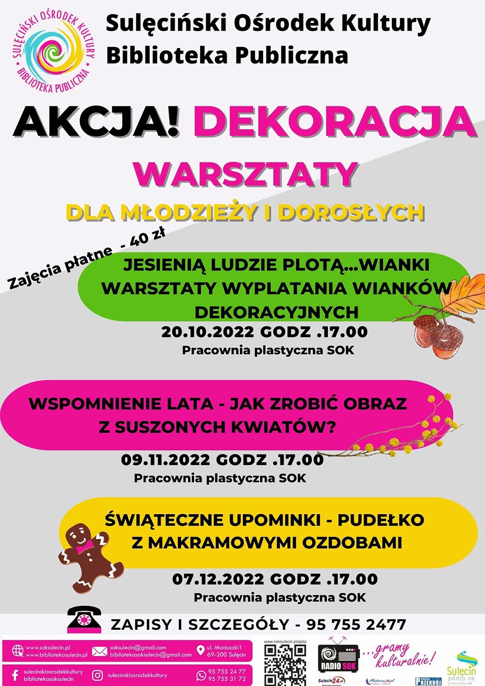 Akcja! Dekoracja w SOKu