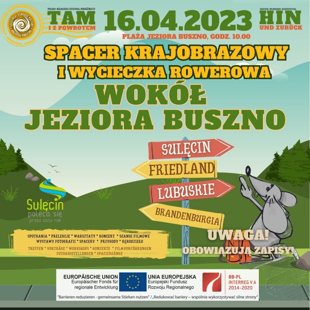 Spacer i wycieczka rowerowa w ramach festiwalu „Tam i z powrotem”