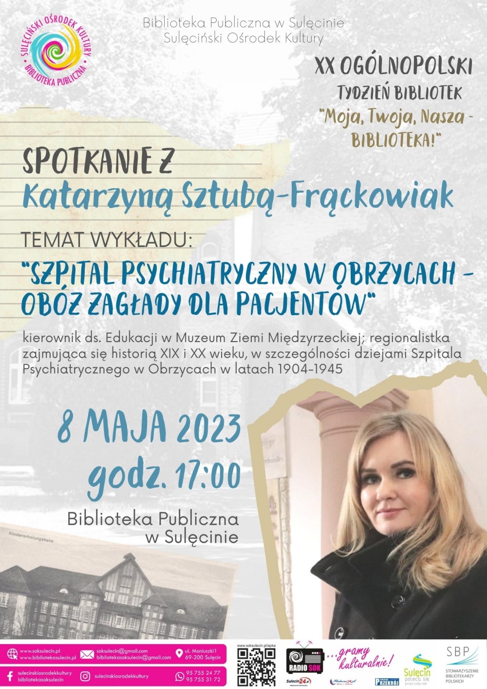 Spotkanie z Katarzyną Sztubą-Frąckowiak