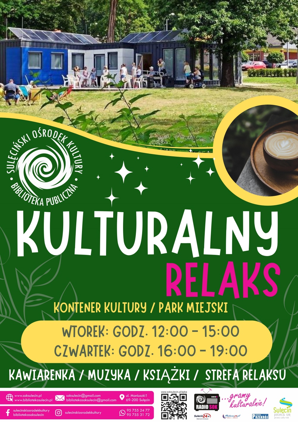 Kulturalny relaks przy Kontenerze Kultury