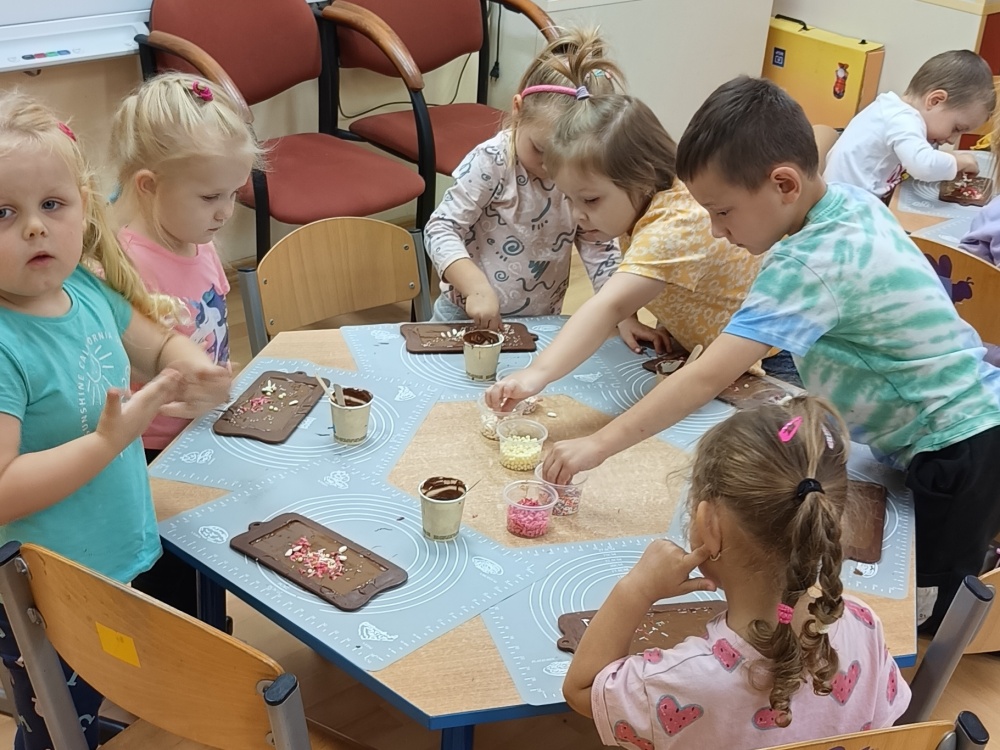Warsztaty kulinarno-plastyczne w Przedszkolu nr 1