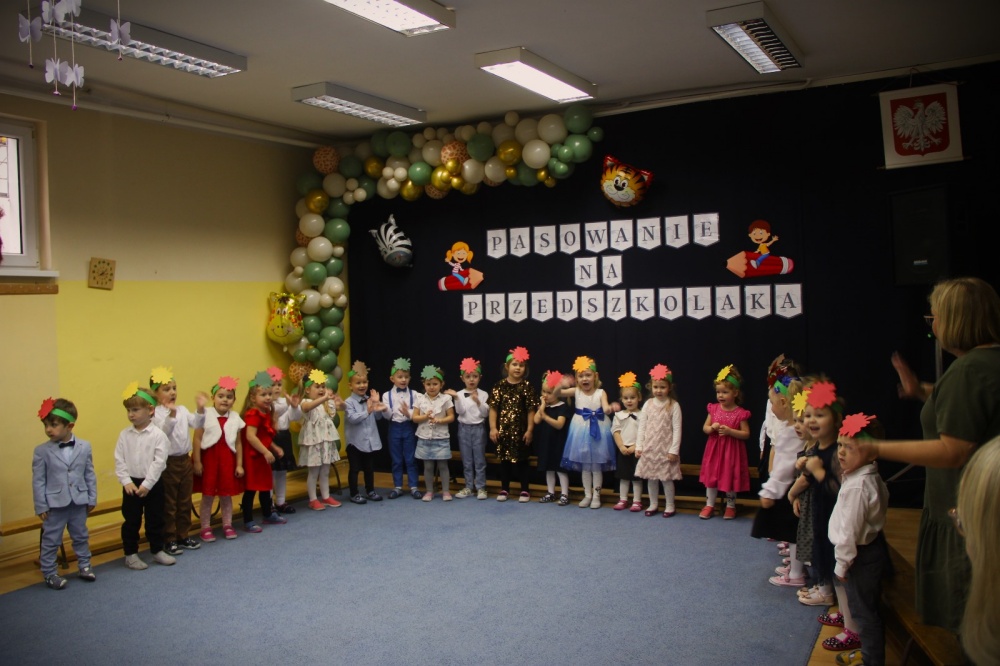 Pasowanie na przedszkolaka w Przedszkolu nr 1