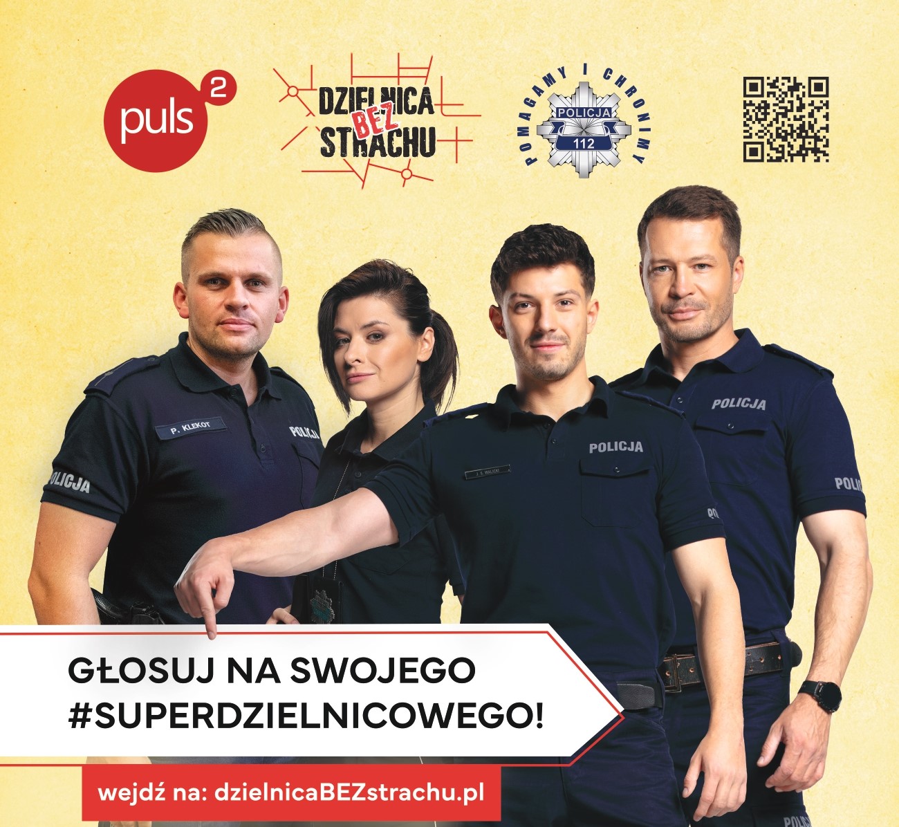 Plebiscyt #SUPERDZIELNICOWY 2024. Policjanci zachęcają do udziału
