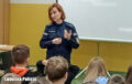 Spotkanie z policją w Szkole Podstawowej imienia w Krzeszycach
