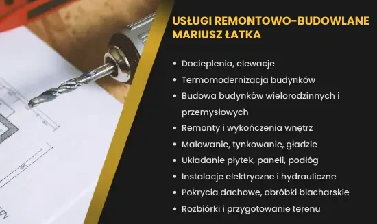 Usługi remontowo-budowlane Mariusz Łatka
