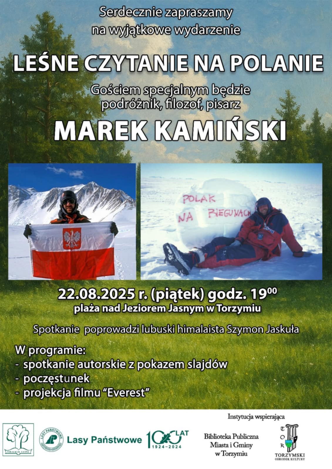 Leśne Czytanie na Polanie!