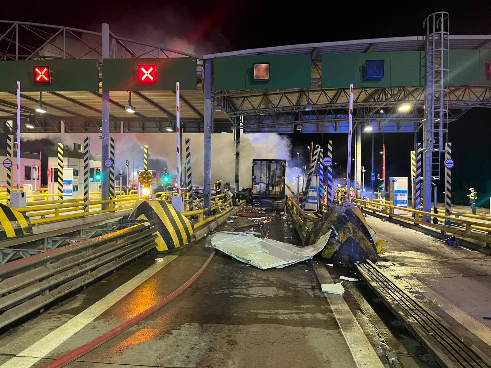 Tragiczny wypadek na A2 – jednostki z naszego powiatu w akcji