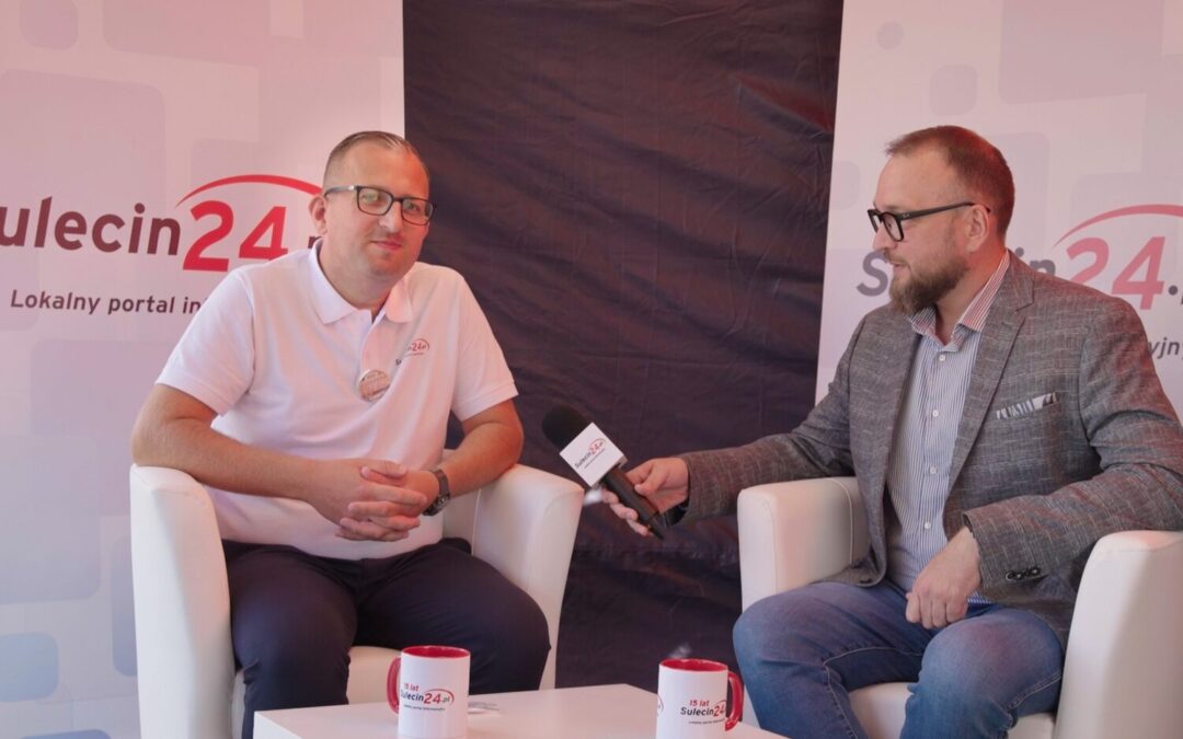 Mobilne studio portalu Sulecin24.pl. Zapraszamy na serie dzisiejszych rozmów przy okazji 30 jubileuszowej edycji Krzeszyckiej Jesieni oraz 15-lecia naszego portalu.