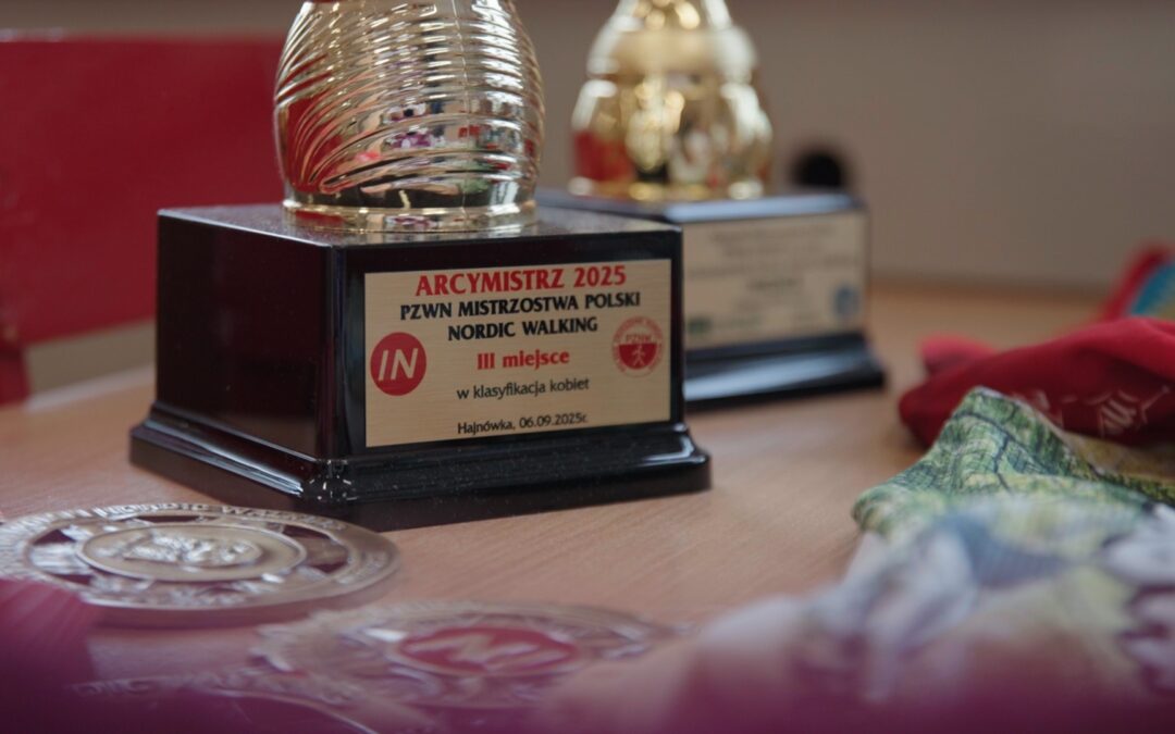 Mistrzyni Nordic Walking jest z Krzeszyc! Zdobywa laur za laurem.