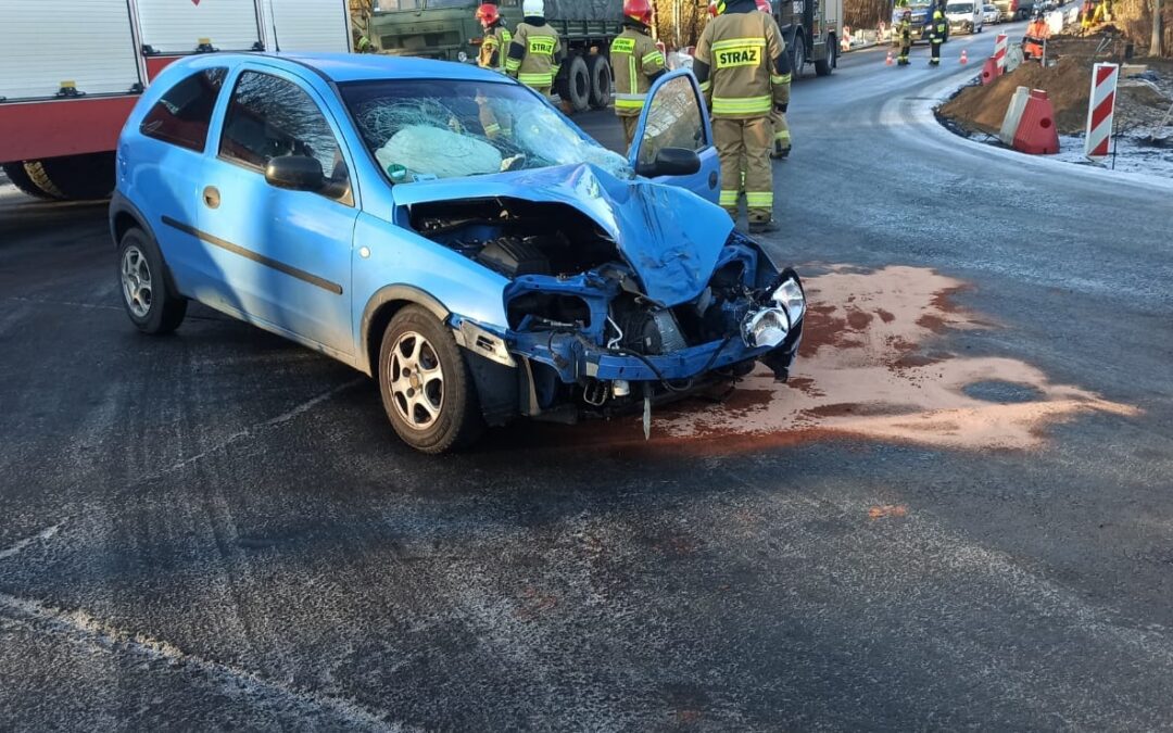 Chaos na drogach powiatu sulęcińskiego: dwie kolizje w kilkanaście minut