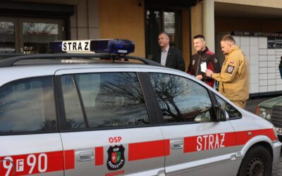 Wzmocnienie dla OSP Krzeszyce. Opel Zafira oficjalnie zasila szeregi jednostki