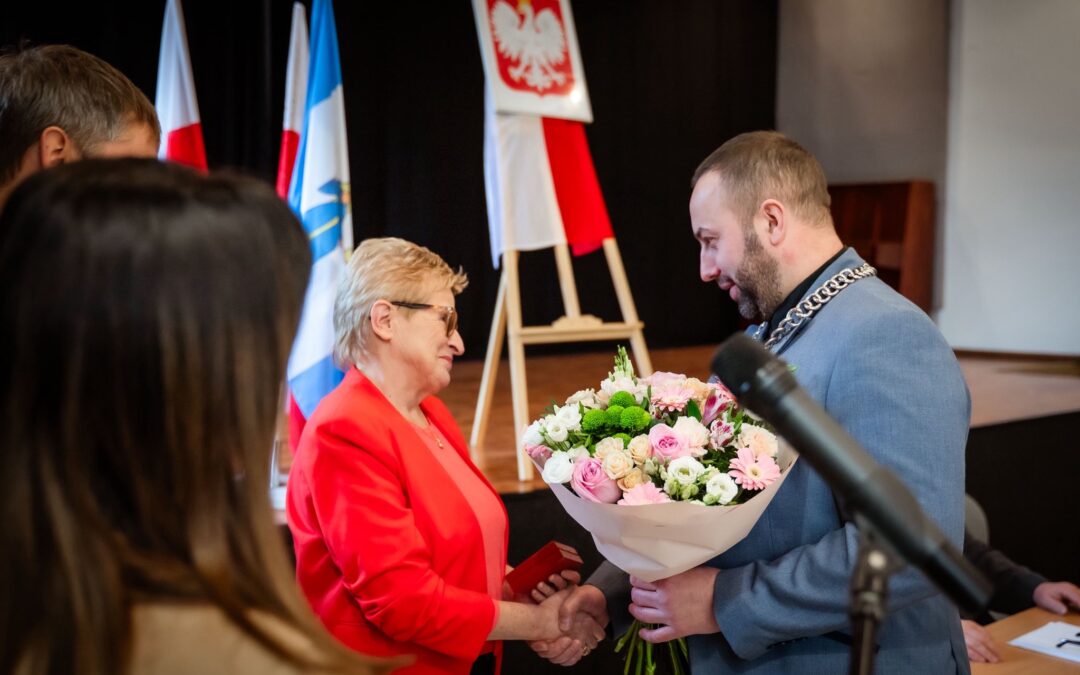 Pani Hanna Bilińska-Stecyszyn „Zasłużona dla gminy Lubniewice”