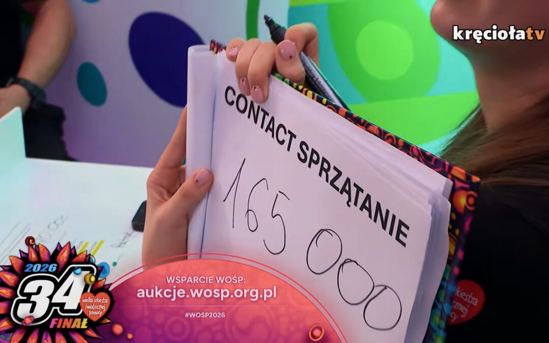 Przedsiębiorcy – filantropi z Sulęcina wsparli WOŚP tak, że usłyszała o tym cała Polska! Więcej w materiale WIDEO.